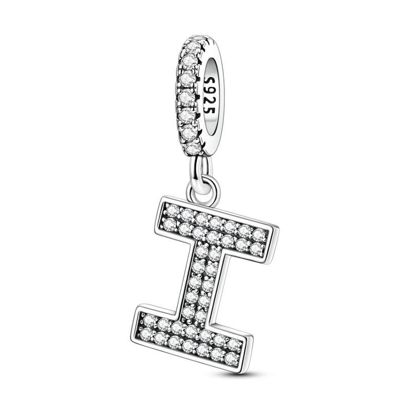 Charm Colgante Con Letra Del Alfabeto A-Z