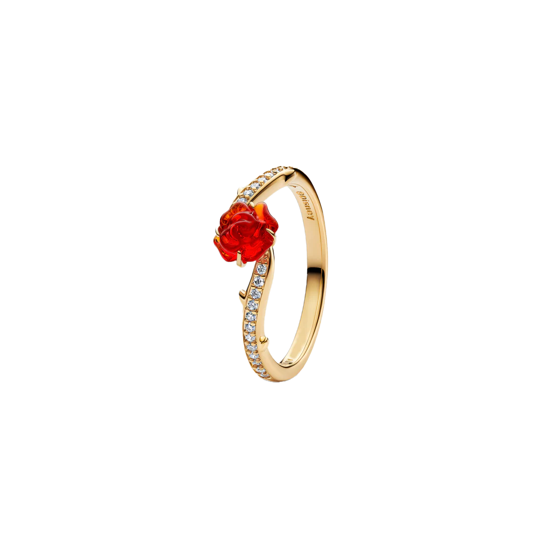 Anillo Rosa De La Bella Y La Bestia De Disney®