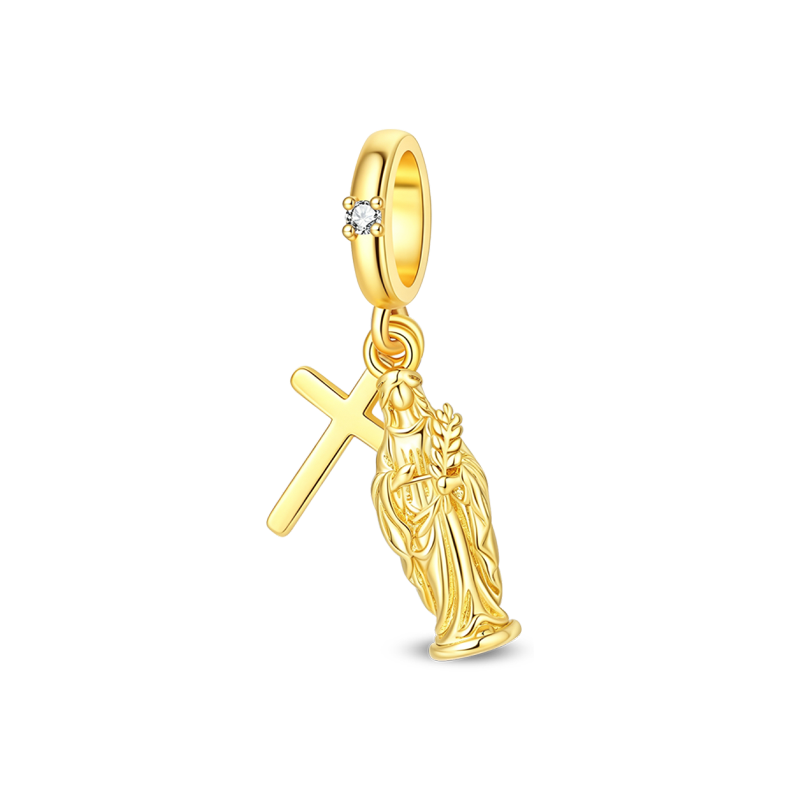Charm Virgen De Guadalupe y Cruz