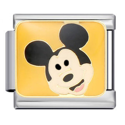 Charm Para Brazalete Italiano De Bellota Sonriendo De Disney®