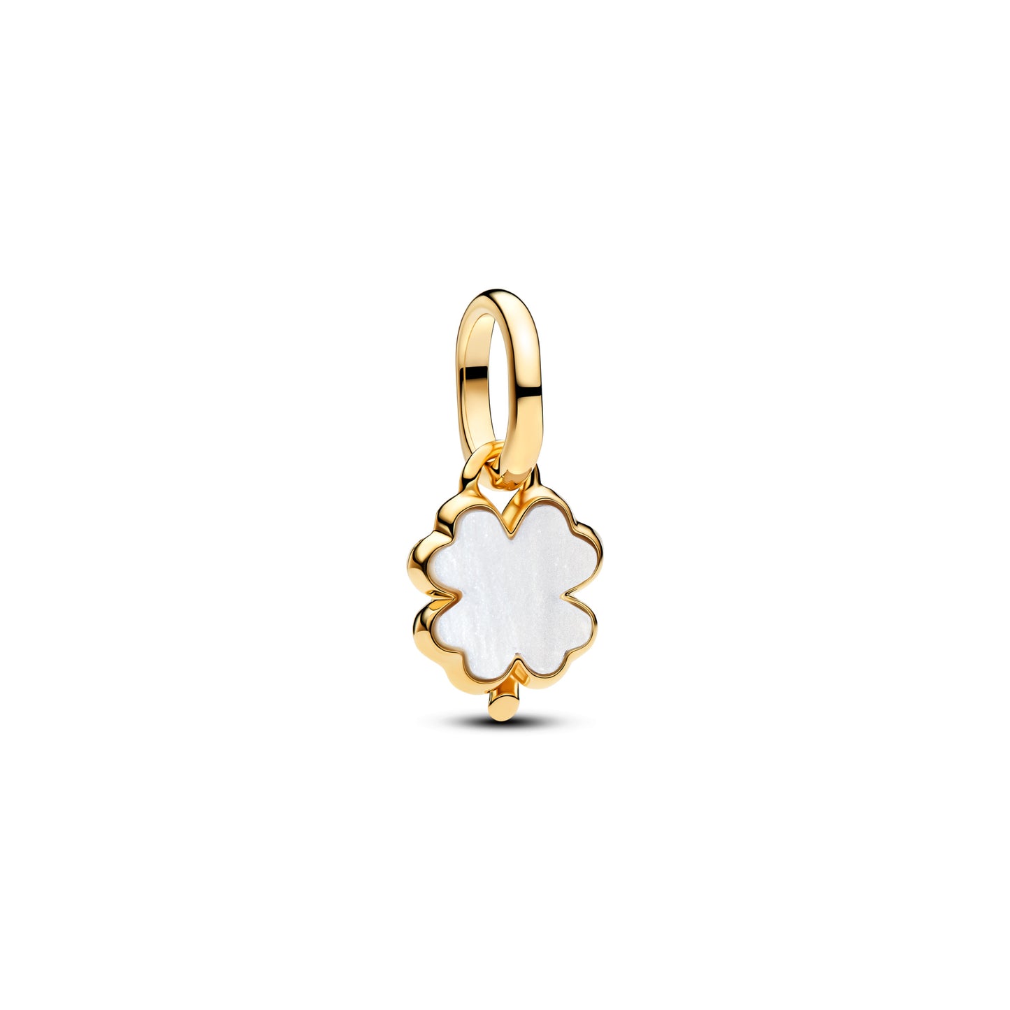 Charm Colgante Trébol Blanco