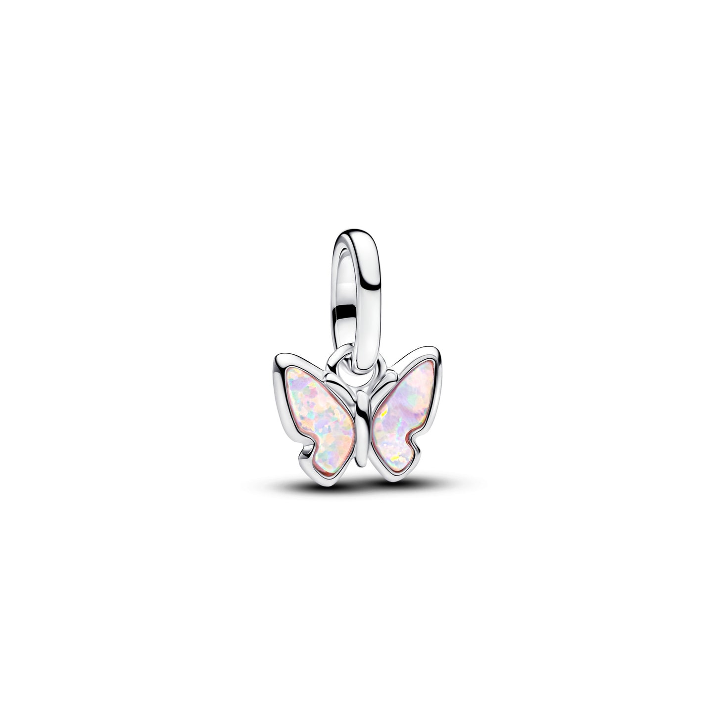 Charm Colgante Mariposa Rosa