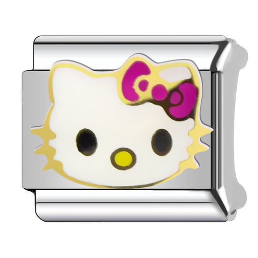 Charm Para Brazalete Italiano Cara De Hello Kitty®