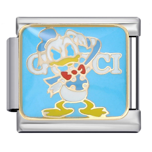Charm Para Brazalete Italiano De Pato Donald Determinado De Disney®