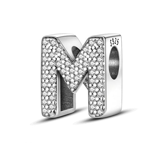 Charms Alfabeto A-Z Pavé