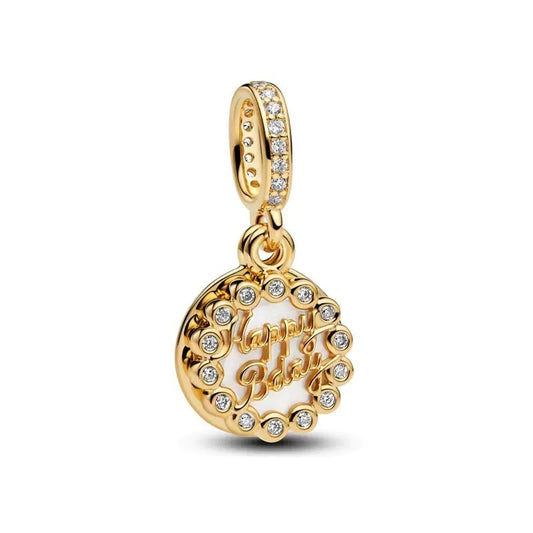Charm Colgante Pastel De Feliz Cumpleaños