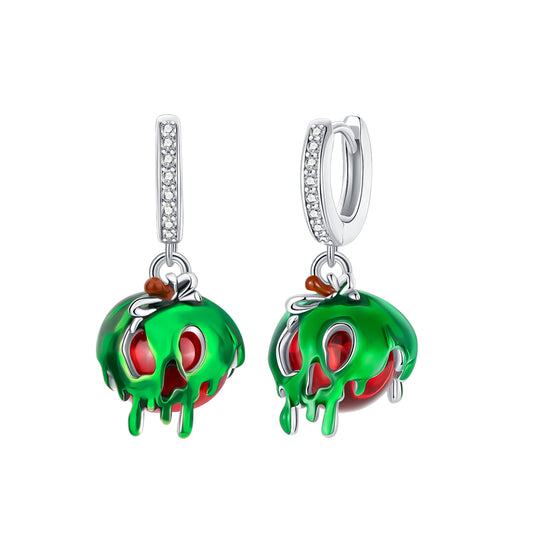 Pendientes De Aro Manzana Envenenada De Blancanieves De Disney®