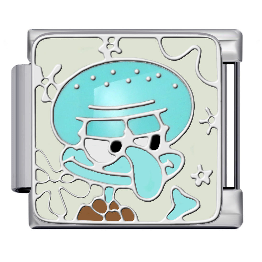 Charm Para Brazalete Italiano Calamardo De Bob Esponja®