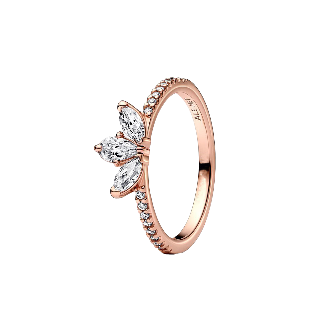 Anillo Pétalo Zirconia