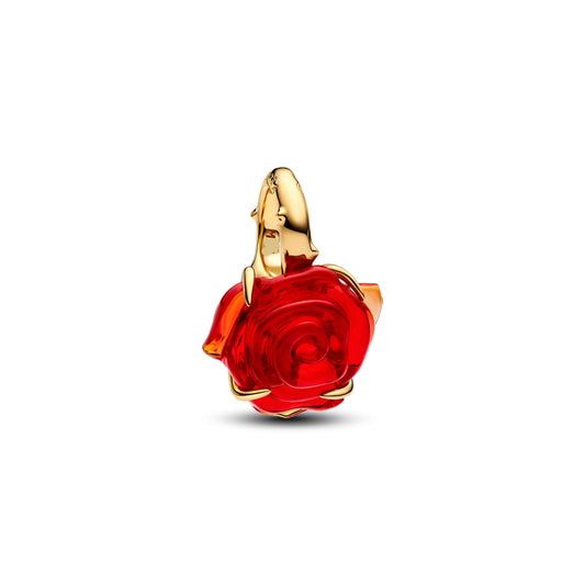 Charm Colgante Rosa Encantada De La Bella Y La Bestia De Disney®