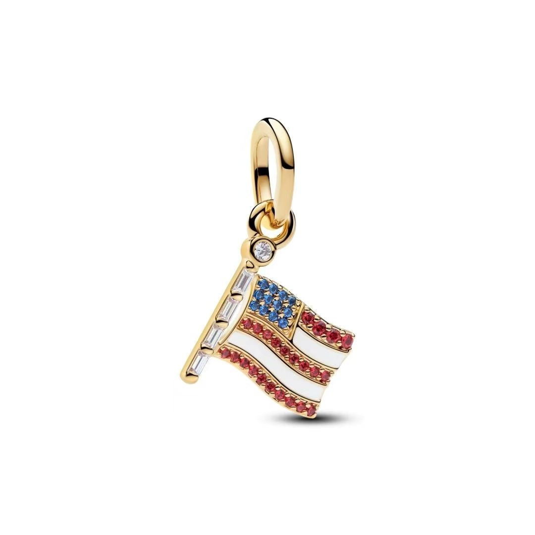 Charm Colgante Bandera USA