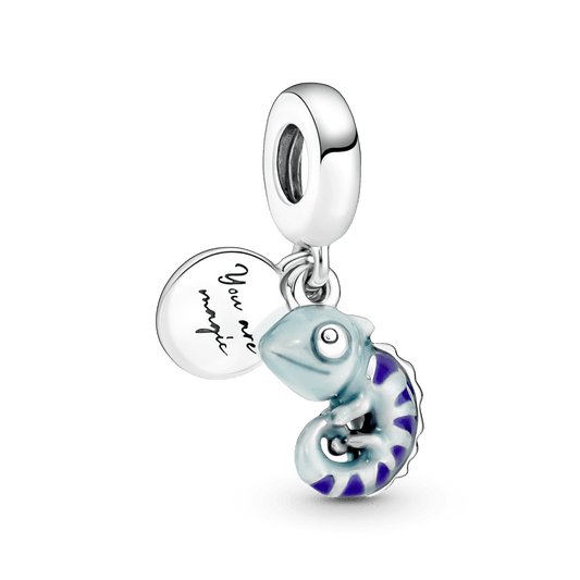 Charm Colgante Camaleón Con Frase "You Are Magic" / Termocrómicos