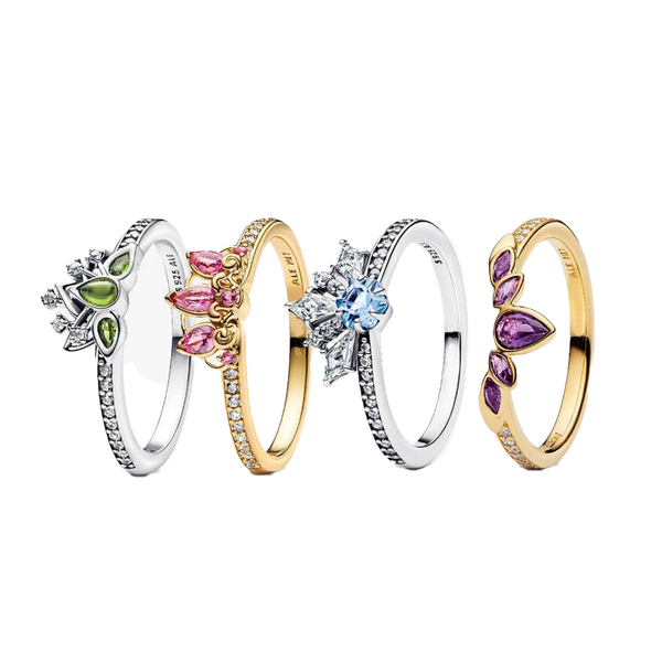 Set Anillos Princesas Modernas De Disney®