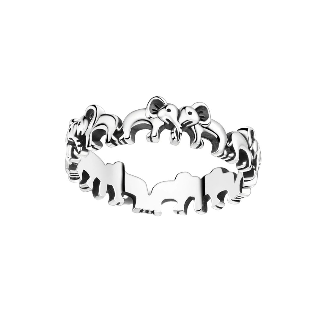 Anillo Familia Elefantes