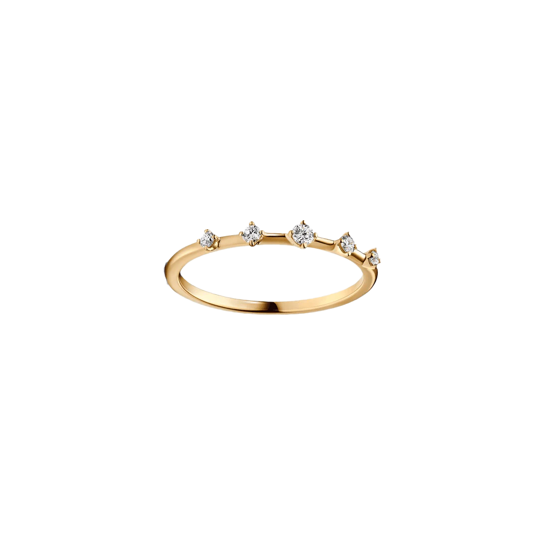 Anillo Brillantes Pequeños