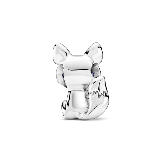 Charm Zorro Adorable De Ojos Azules