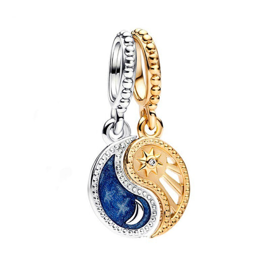Charm Colgante Ying-Yang Sol & Luna (Set)