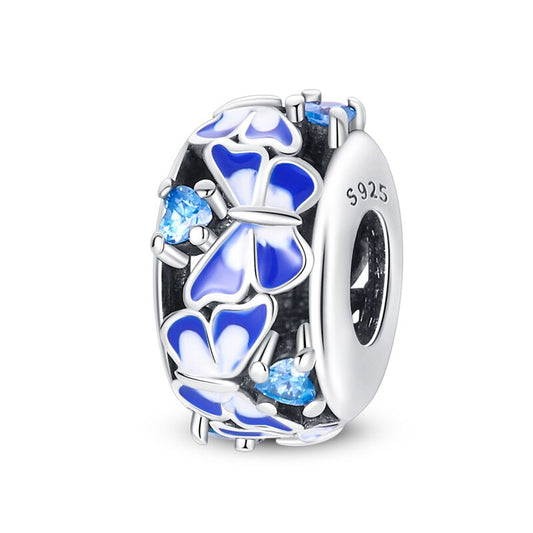 Charm Separador Aro de Mariposas