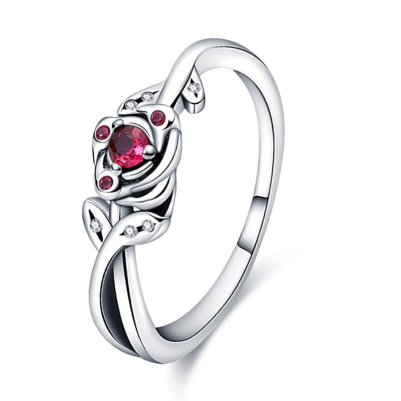 Anillo De Rosa De La Bella Y La Bestia De Disney®