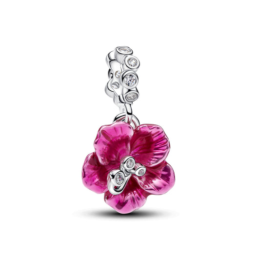 Charm Colgante Flor De Jamaica