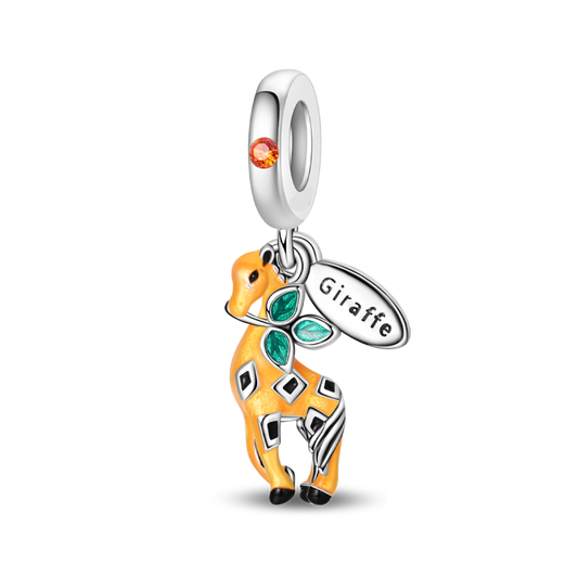 Charm Colgante De Jirafa