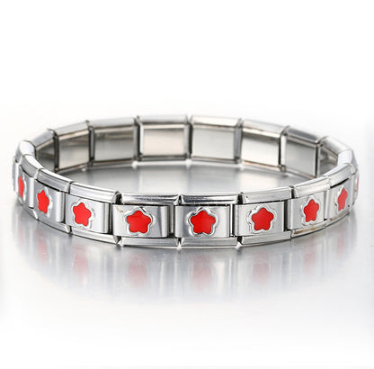 Brazalete Italiano Con Estrellas