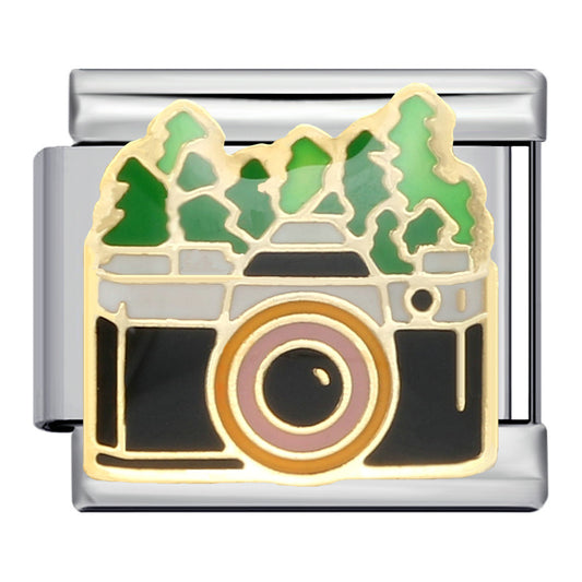 Charm Para Brazalete Italiano Cámara De Aventuras