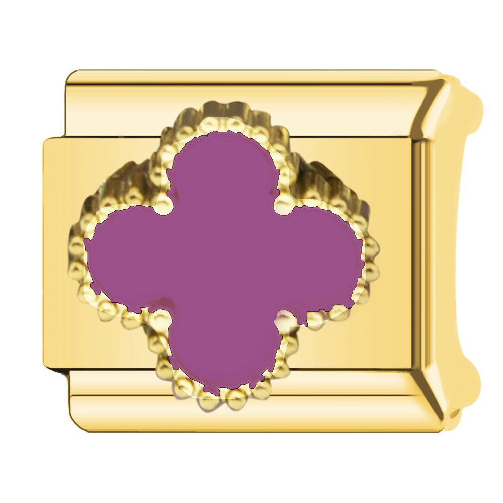 Charm Para Brazalete Italiano Alhambra, 5 motivos Oro