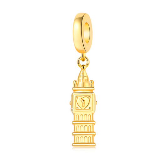 Charm Colgante Torre Del Reloj