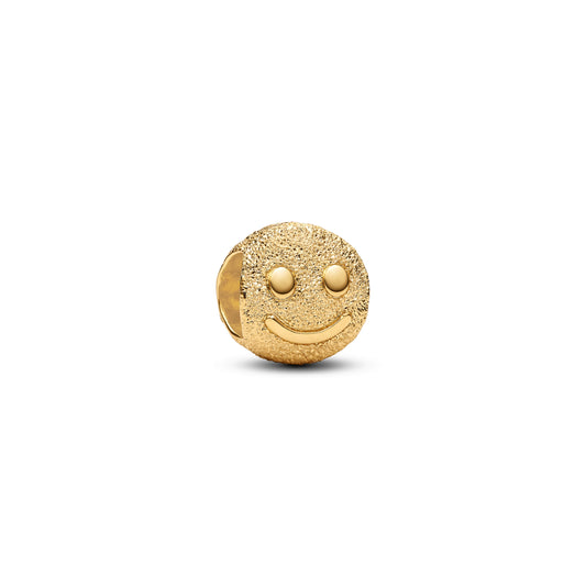 Charm Smiley Face Con Textura