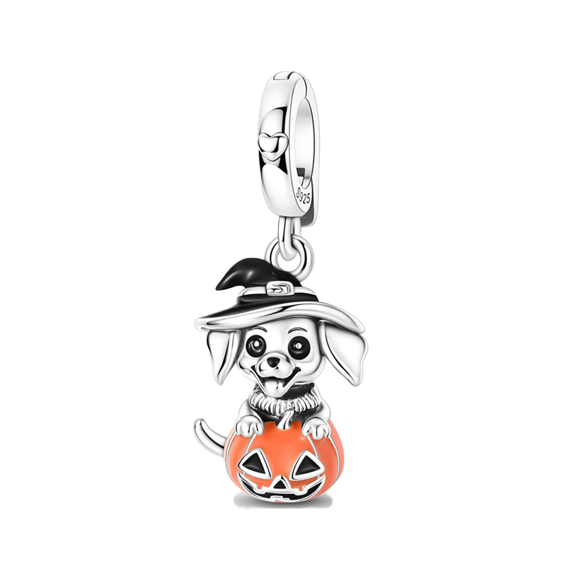 Charm Colgante Cachorro Halloween