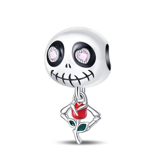 Charm Colgante Rosa De Halloween