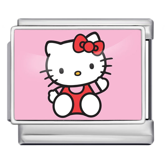 Charm Para Brazalete Italiano De Hello Kitty® Plata / Oro