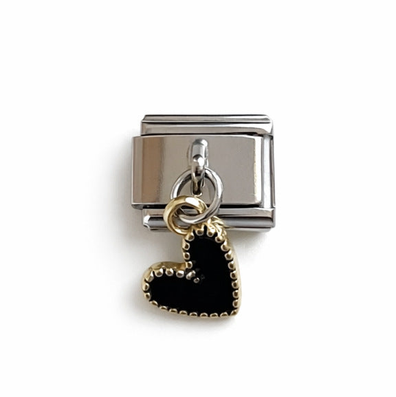 Charm Para Brazalete Italiano Corazón Colgante