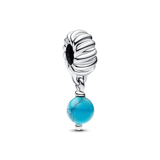 Charm Colgante Bola De Turquesa