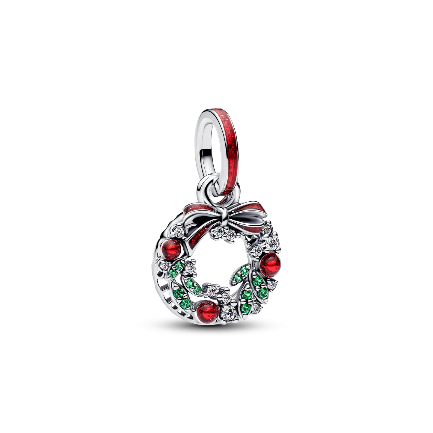 Charm Colgante Beso De Muérdago Navidad