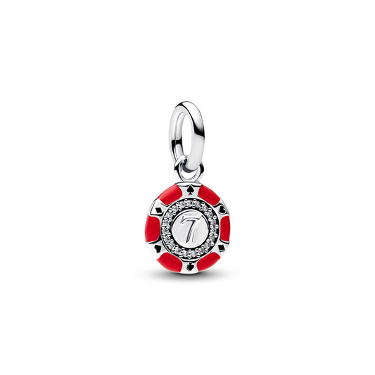 Charm Colgante Ficha Poker