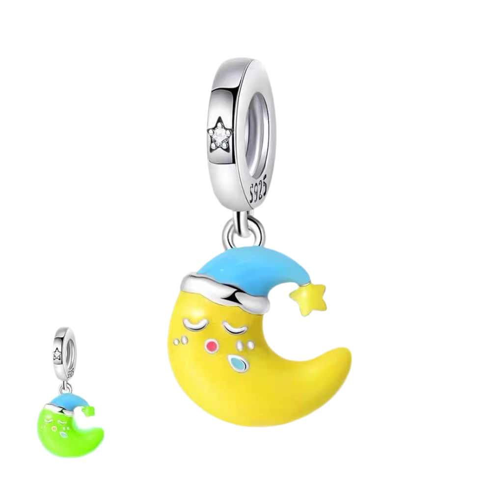 Charm Sleepy Media Luna /Glow In The Dark