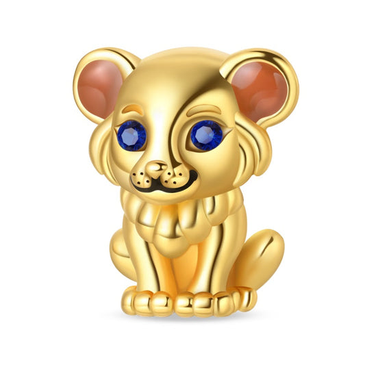 Charm León Ojos Azules