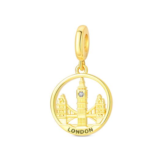 Charm Colgante London Bridge Dorado