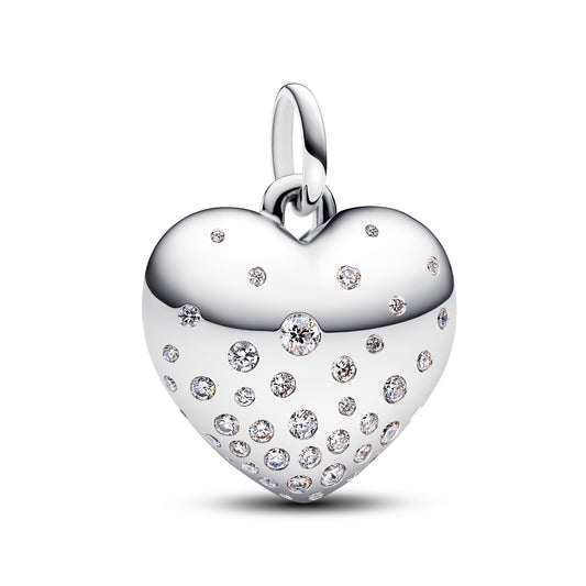 Charm Colgante Corazón Con Zirconias