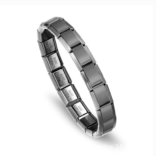 Brazalete Italiano Acero