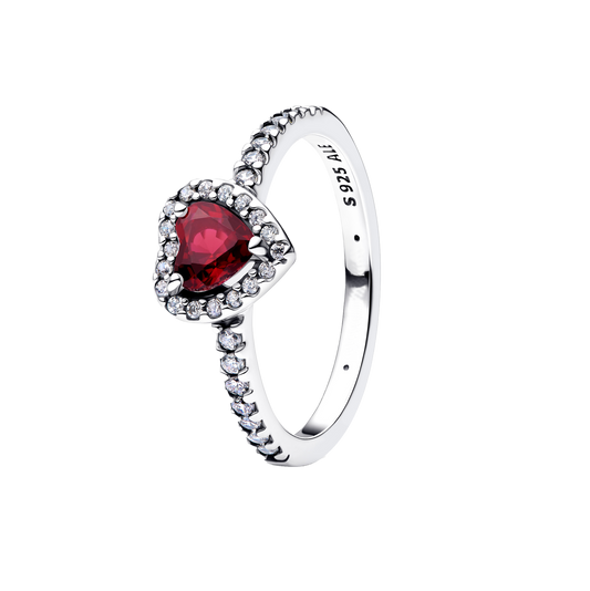 Anillo Corazón Elevado
