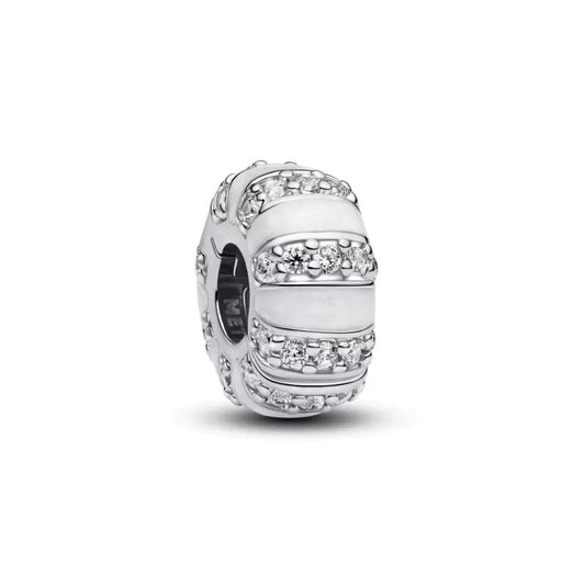 Charm Separador Piedras Y Esmalte