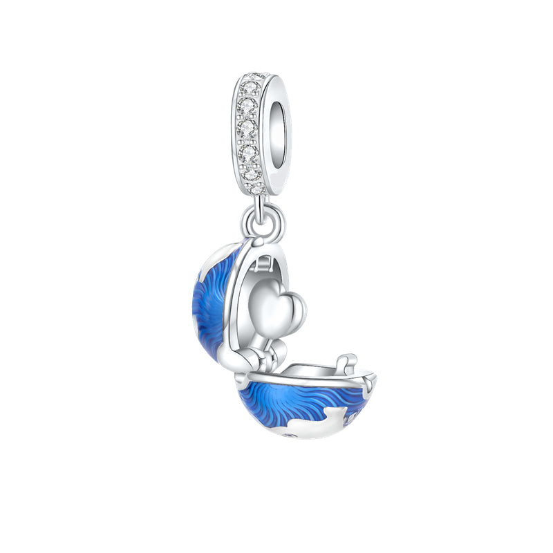 Charm Colgante Corazón Del Océano