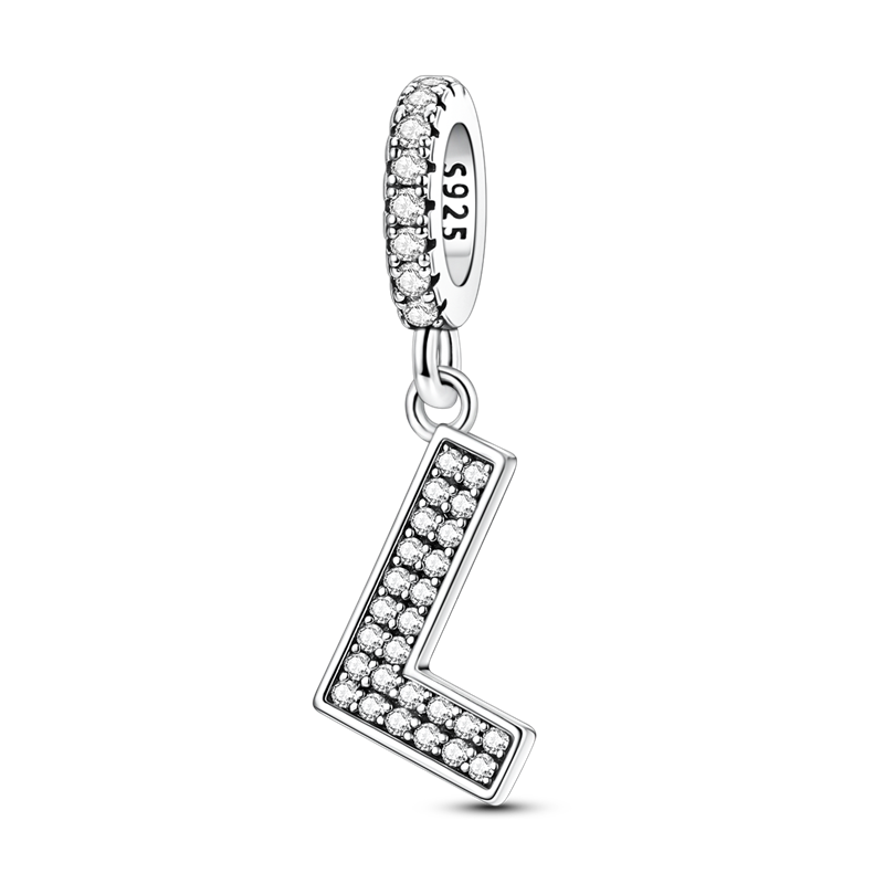 Charm Colgante Con Letra Del Alfabeto A-Z