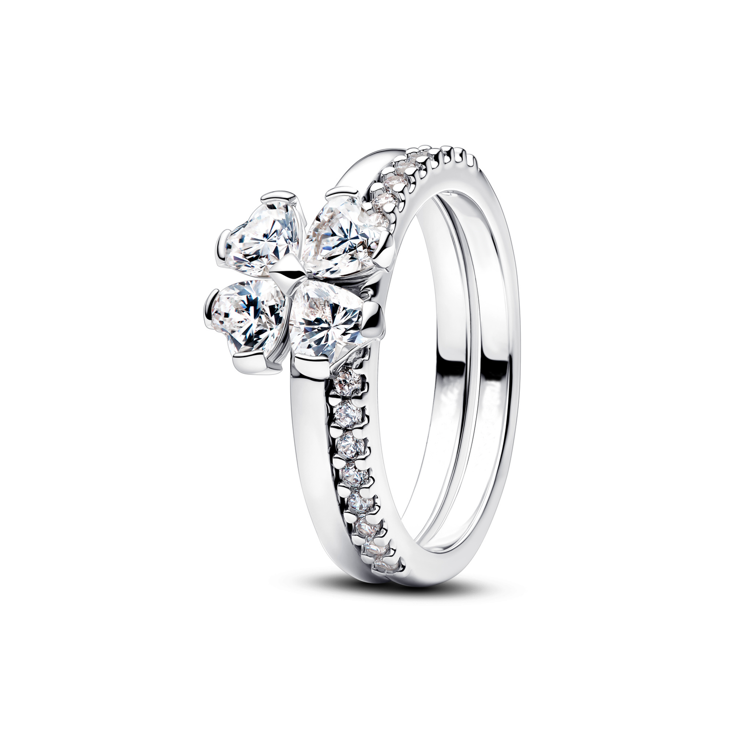 Set Anillos Apilables Flor