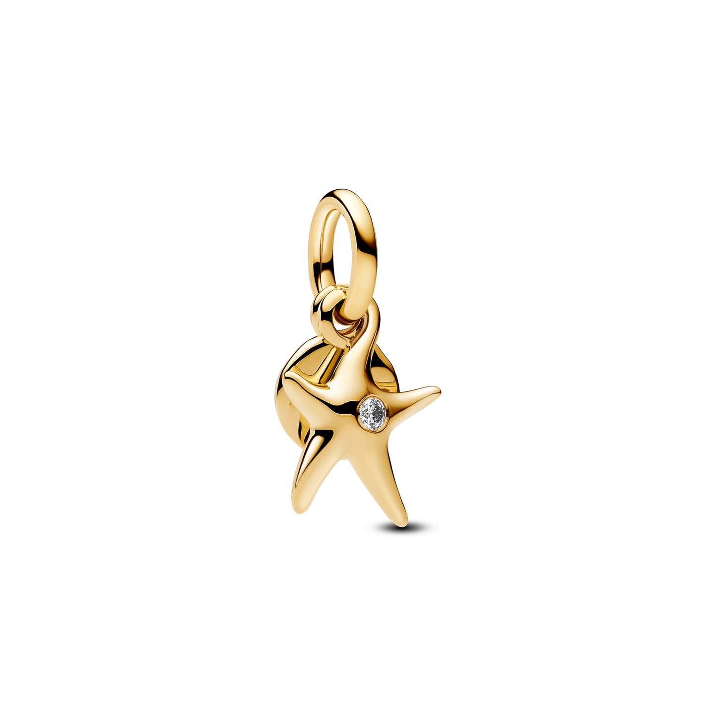 Charm Colgante Estrella De Mar Dorada