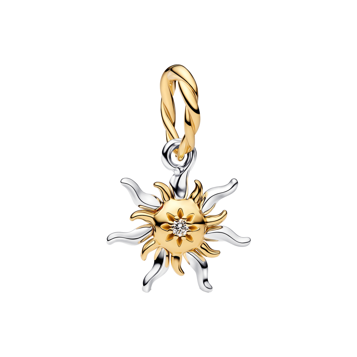 Charm Colgante Sol Dorado