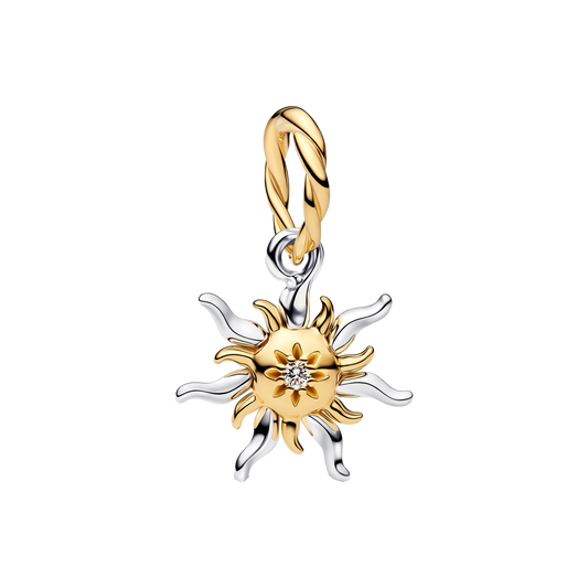 Charm Colgante Sol Dorado